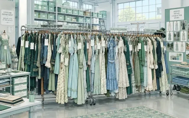 海角吃瓜网 · 揭秘：一部戏的服装组要准备多少套衣服 配图