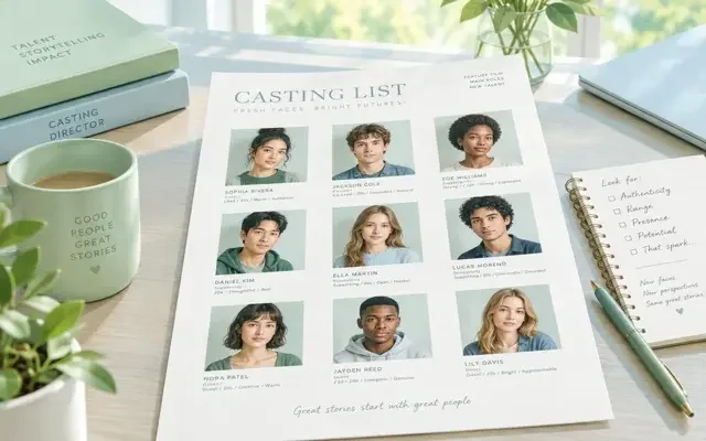 海角吃瓜网 · 线报：一份流出的 casting 名单，几位新人引关注 配图